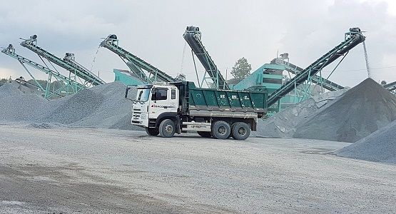 DOANH THU LỚN TỪ CÁC MỎ KHAI THÁC ĐÁ